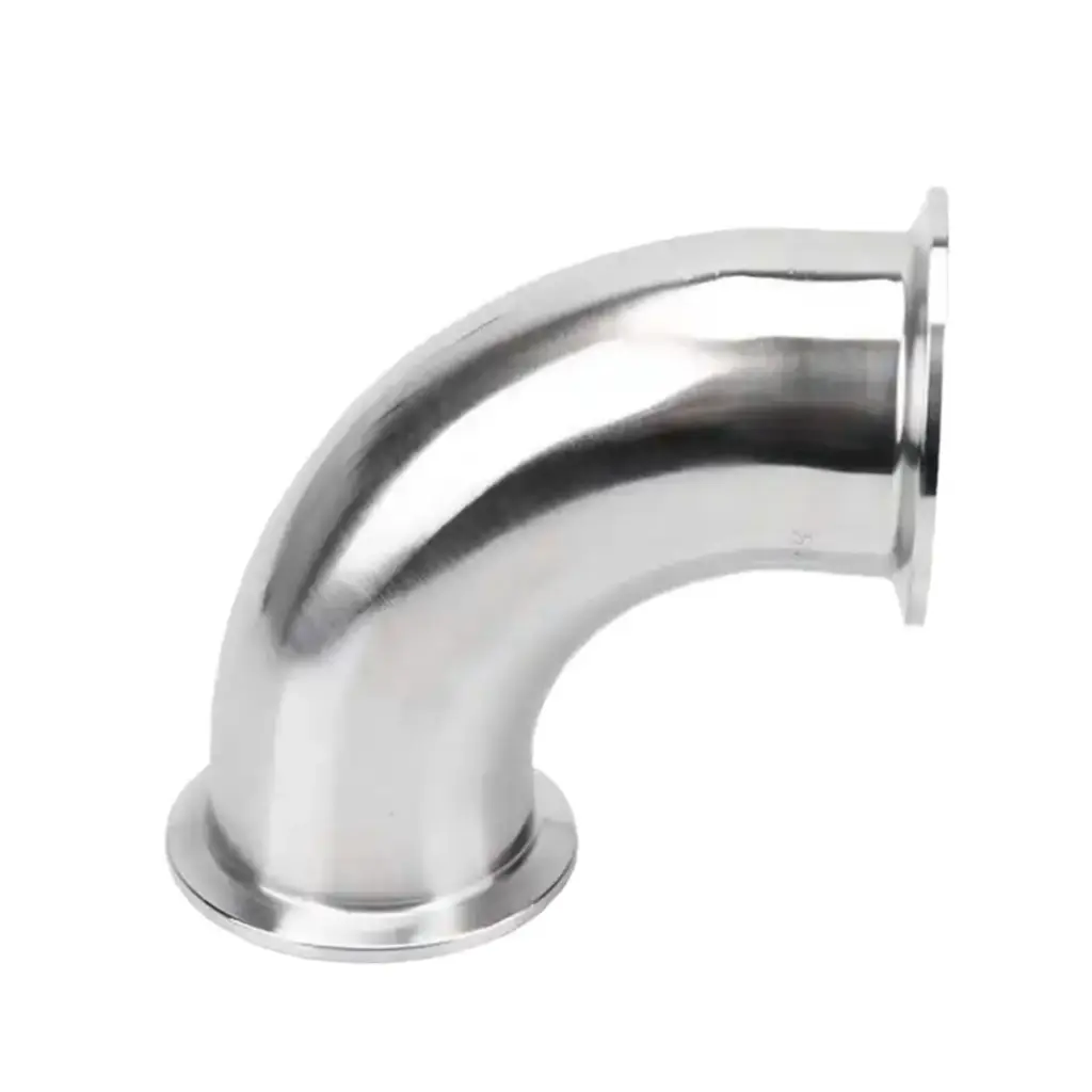 Koleno 90° clamp × clamp D38 (50,5 mm)