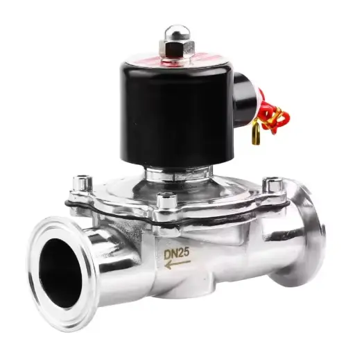 [14308] Elektromagnetický ventil 24 V, Clamp